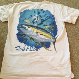 Salt life T-shirt. Size S
